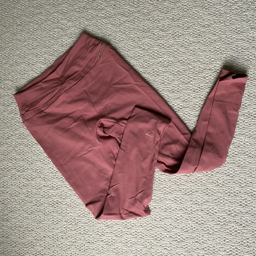 GYMSHARK X WHITNEY SIMMONS 1ST COLLECTION Pink Leggings, Size Medium